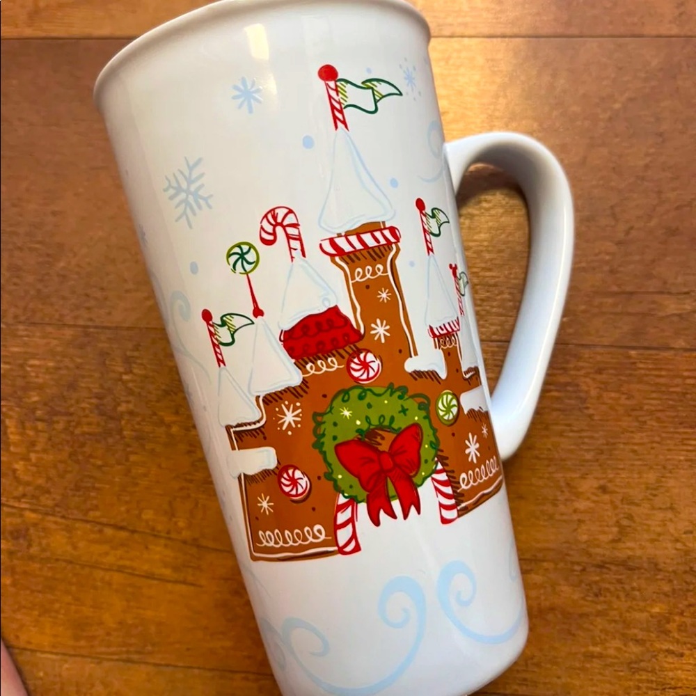 Starbucks Disneyland gingerbread Castle mug